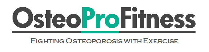 OsteoProFitness logo – Houston physical therapy and exercise program for osteoporosis.